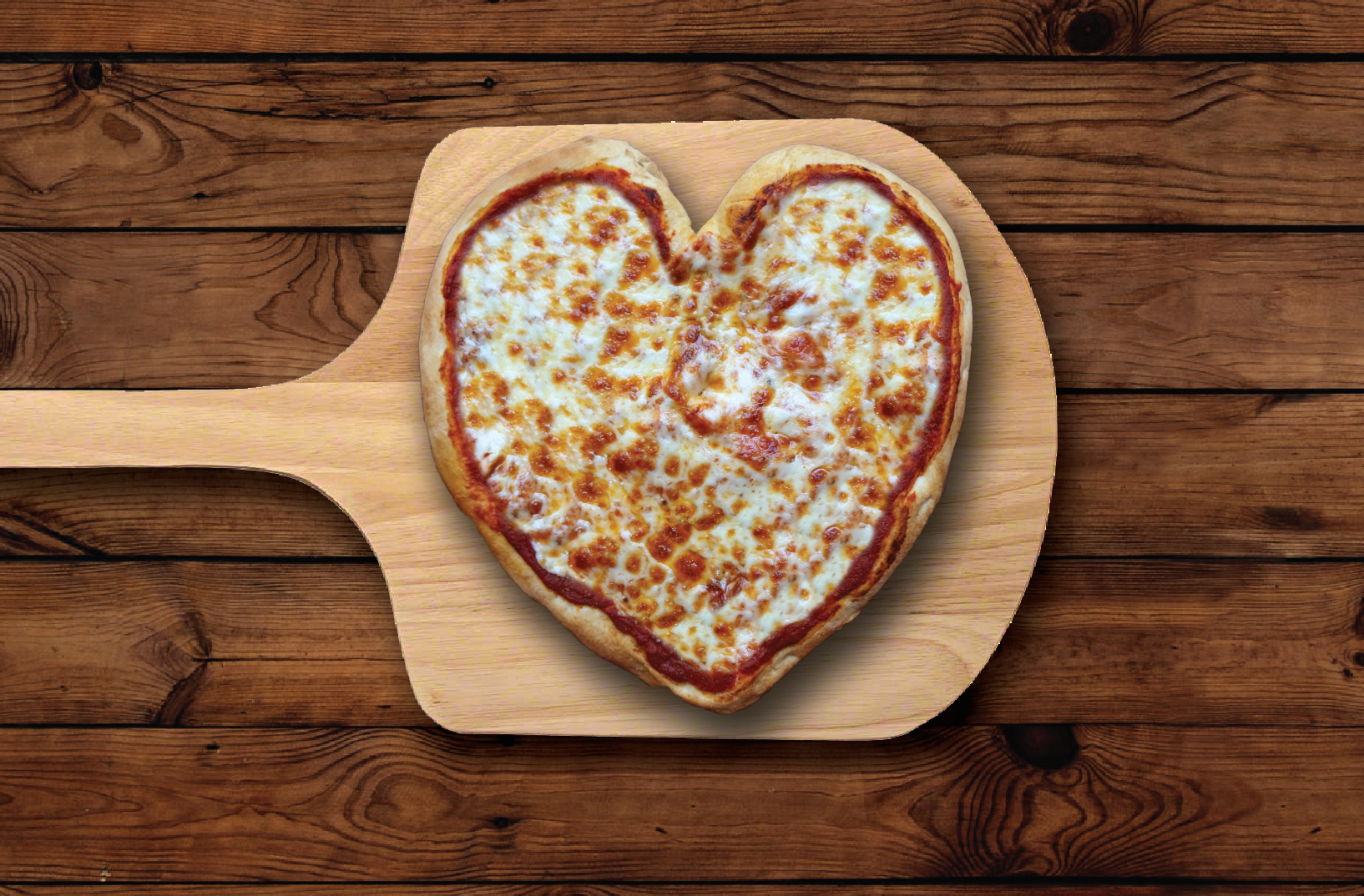 Heart Shaped Pizza Paddle Connies Pizza
